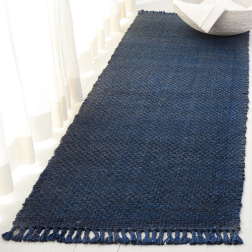 Lauren Ralph Lauren Amalie Handwoven Flatweave Wool Navy Area Rug